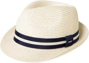 Comhats Oversize XL XXL Mens Summer Straw Fedoras Sun Hats Panama Derby Packable 57-64cm 22.4"-25.2" 7 1/8-8