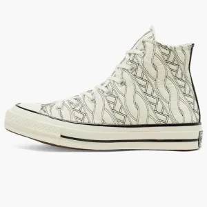 Converse Chuck Taylor All Star 70 Hi Runway Cable Knit Egret (women's)