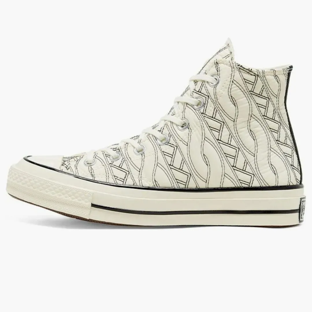 Converse Chuck Taylor All Star 70 Hi Runway Cable Knit Egret (women's)