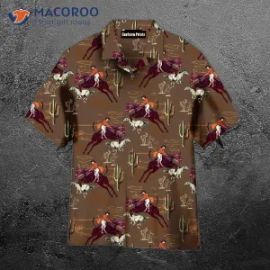 Cowboys, Horse Racing, Kentucky Derby, And Brown Hawaiian Shirts