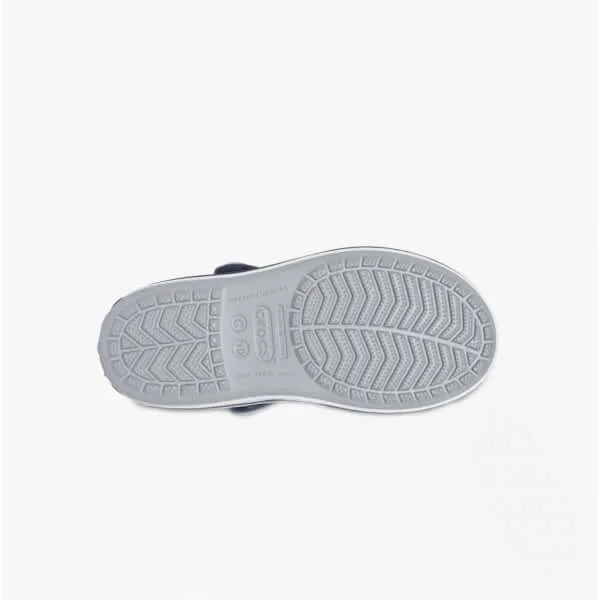 Crocs 12856-01U CROCBAND SANDAL Kids Sandals Light Grey/Navy