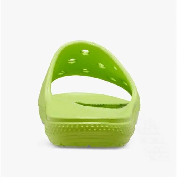 Crocs 206121-3UH CLASSIC SLIDE Unisex Sliders Limeade