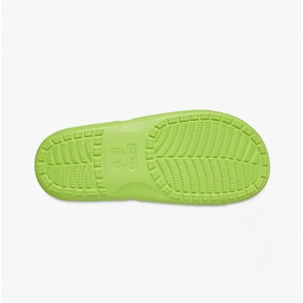 Crocs 206121-3UH CLASSIC SLIDE Unisex Sliders Limeade