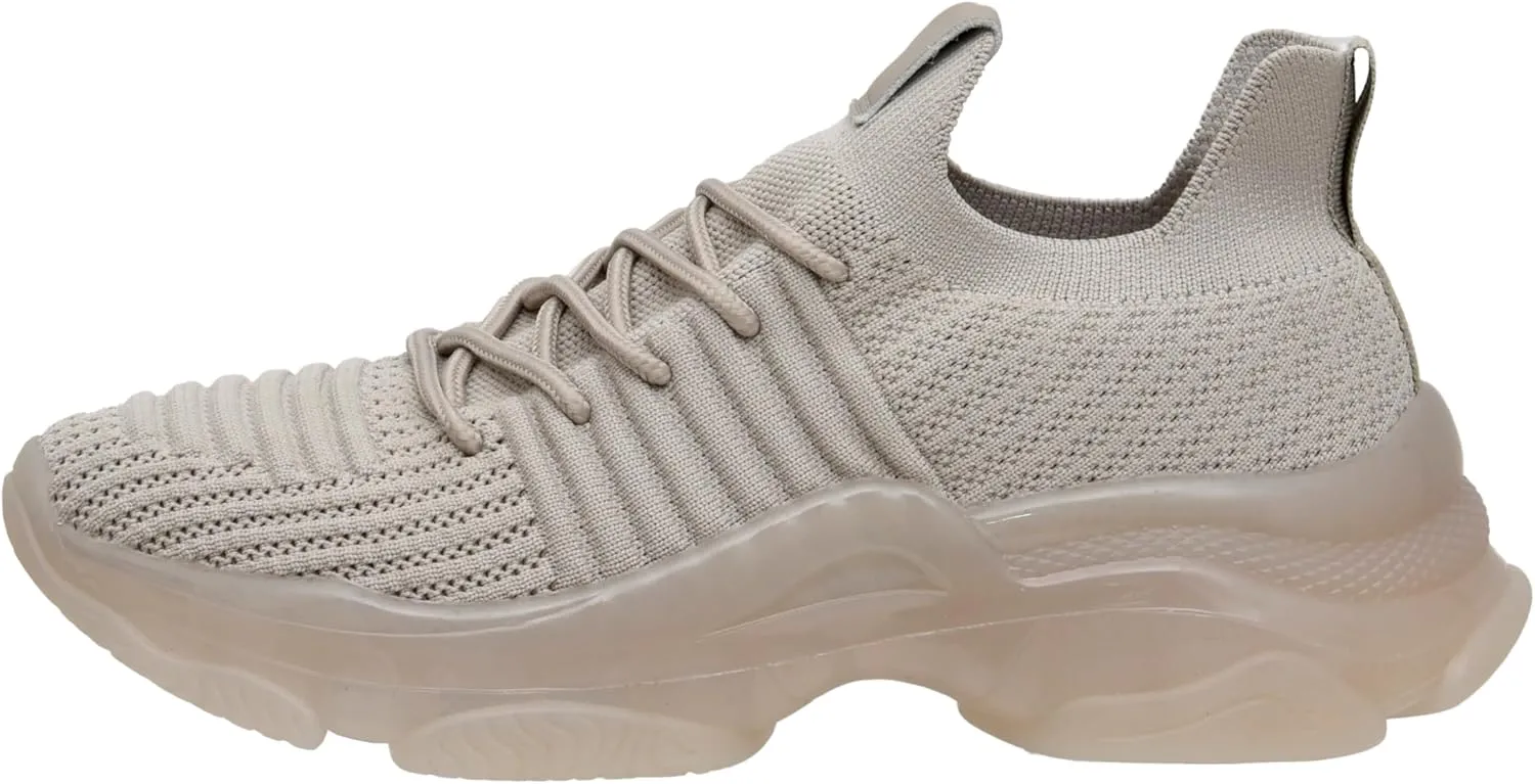 CUSHIONAIRE Women's Apolo Knit Sneaker  Memory Foam