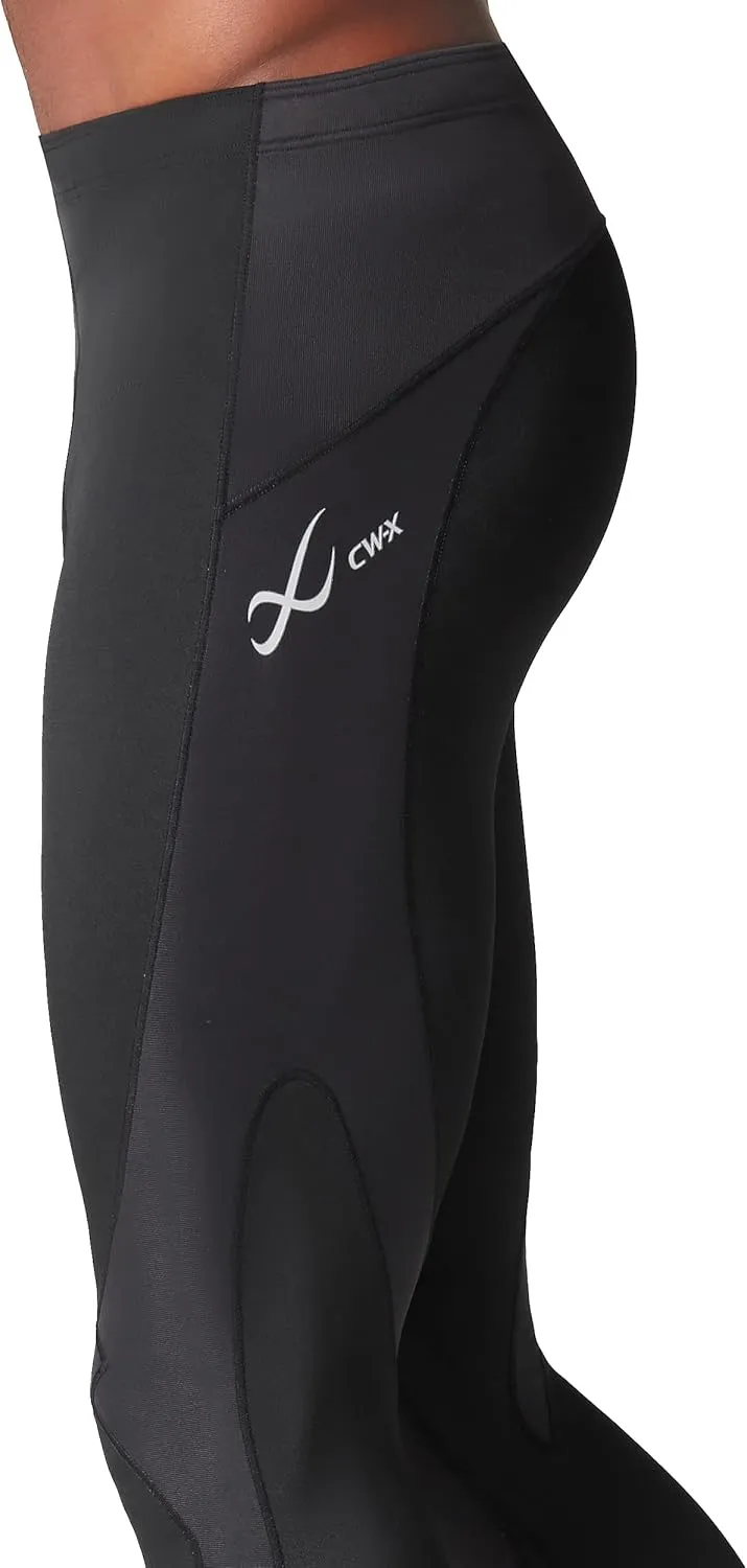 CW-X Men's Stabilyx Joint Support 3/4 Compression Tight, Capri Pants for Running and Recovery