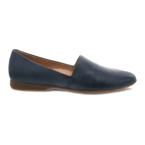Dansko Women's Larisa Navy Milled Leather 2036750600