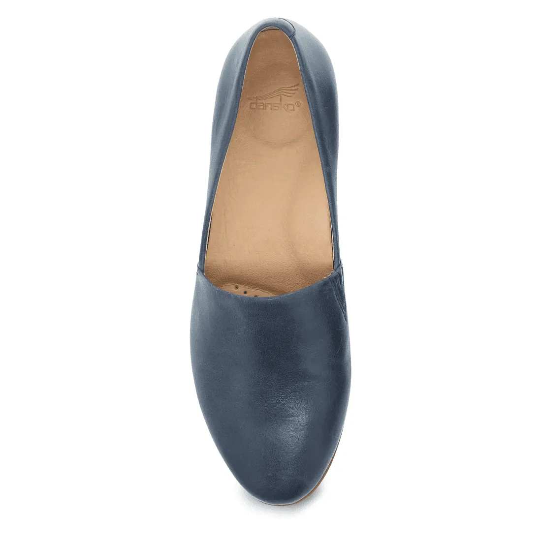 Dansko Women's Larisa Navy Milled Leather 2036750600