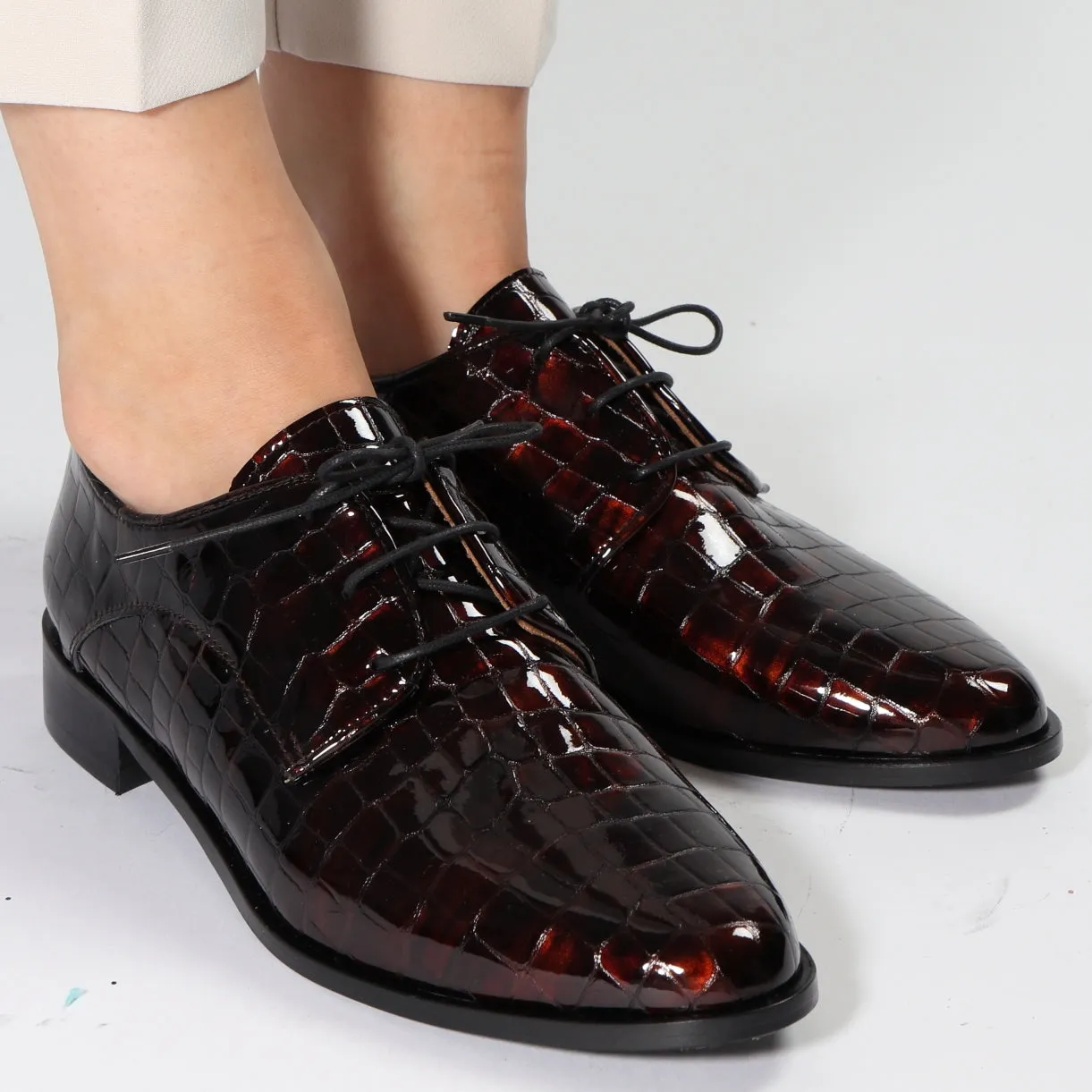 Denise Croc Tortoise - last pair 40