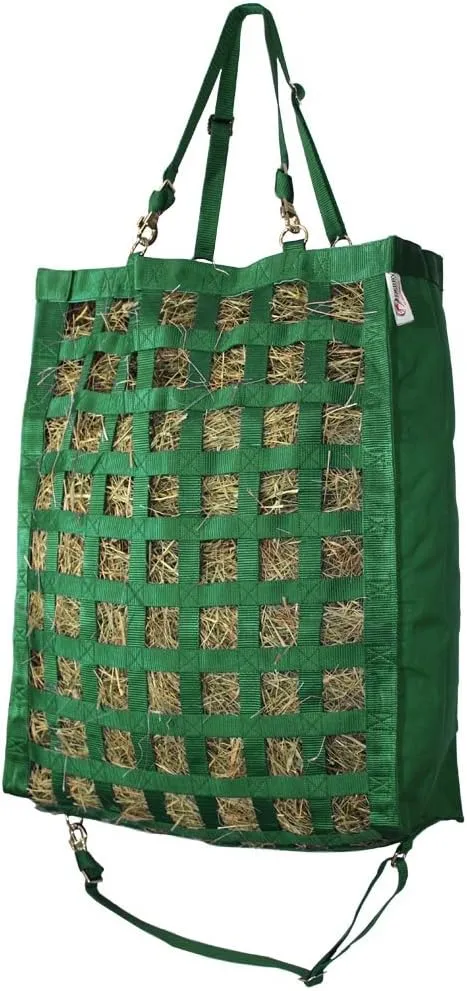 Derby Originals Front Web Slow Feeder Horse Hay Bag Super Tough Bottom with 6 Month Warranty