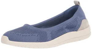 Easy Spirit Women's Glitz 2 Sneaker, Medium Blue Knit, 8