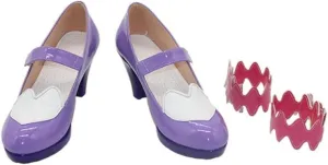 Ellee Cure Majesty Cosplay Shoes Boots Cosplay Shoes Custom Made Props Anime W3736