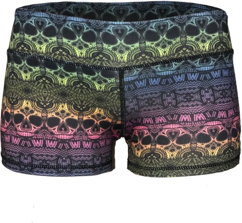 Epic MMA Gear Women's 3" Stretch Booty Shorts - Fitness, WOD, Yoga, Running,