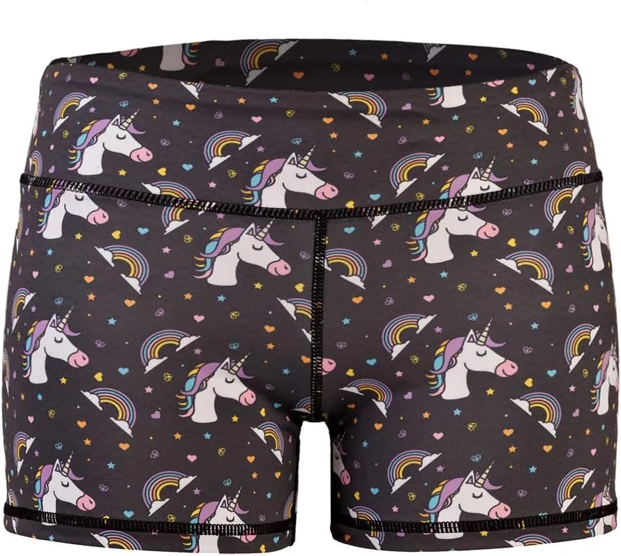 Epic MMA Gear Women's 3" Stretch Booty Shorts - Fitness, WOD, Yoga, Running,