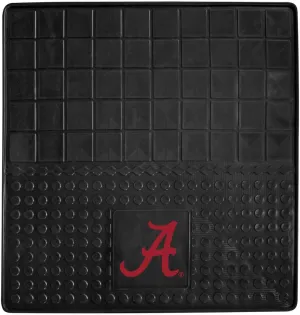 FANMATS 10821 Alabama Crimson Tide Heavy Duty Vinyl Cargo Mat 31"x31", All Weather Trunk Mat, Trunk Protection