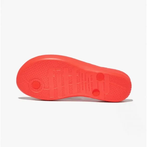 FitFlop iQUSHION ERGONOMIC Womens Flip-Flops Neon Orange
