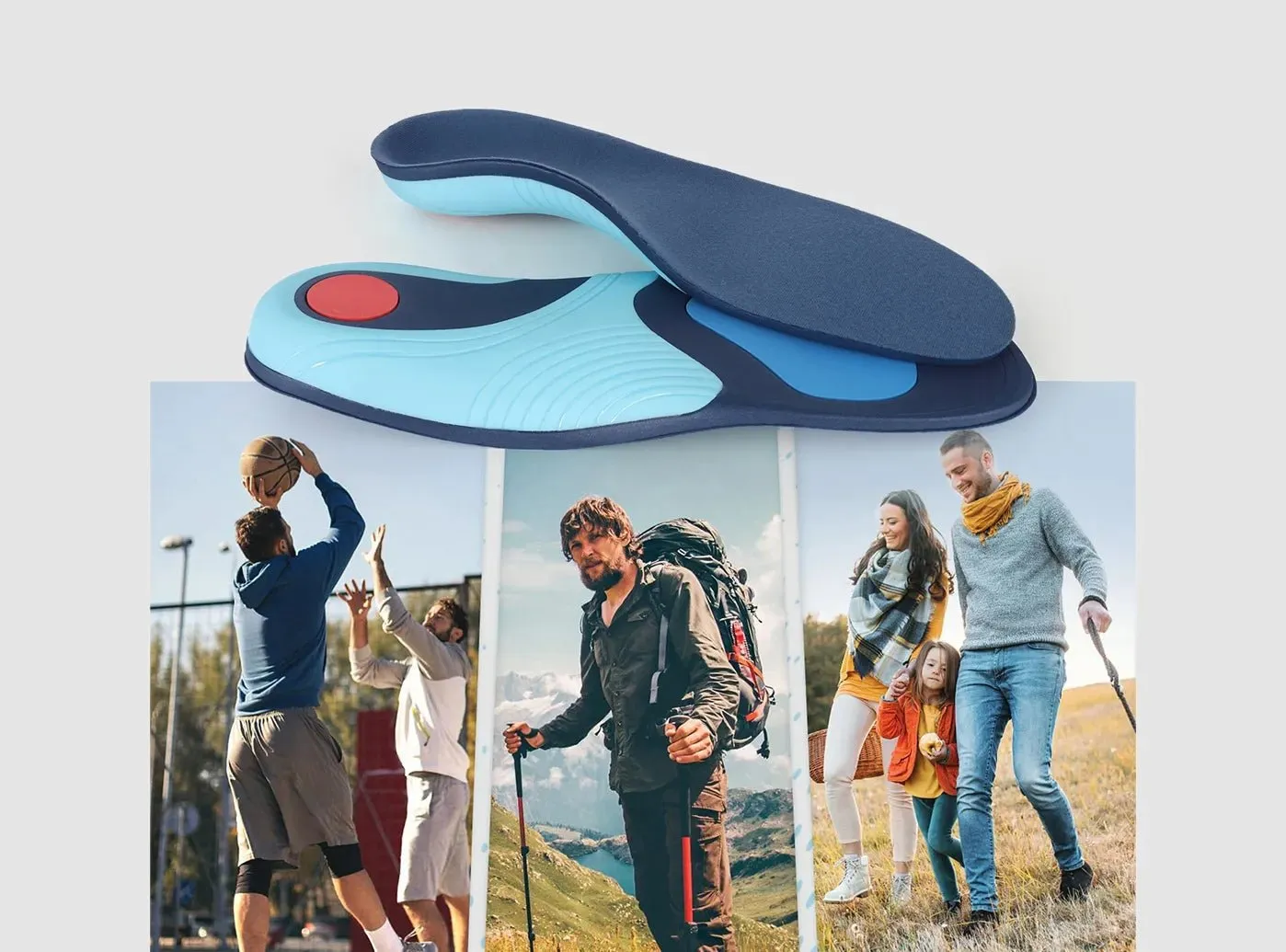 FitVille Orthotic Arch Support Insoles
