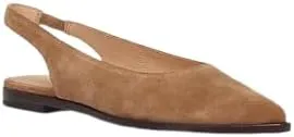 Frye Kenzie Slingback Flat for Women - Comfortable and Stylish Flats-Sandal with Adjustable Strap and Cushioned Insole