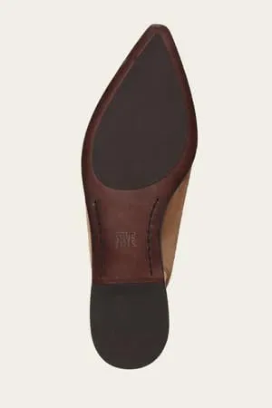 Frye Kenzie Slingback Flat for Women - Comfortable and Stylish Flats-Sandal with Adjustable Strap and Cushioned Insole