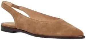Frye Kenzie Slingback Flat for Women - Comfortable and Stylish Flats-Sandal with Adjustable Strap and Cushioned Insole