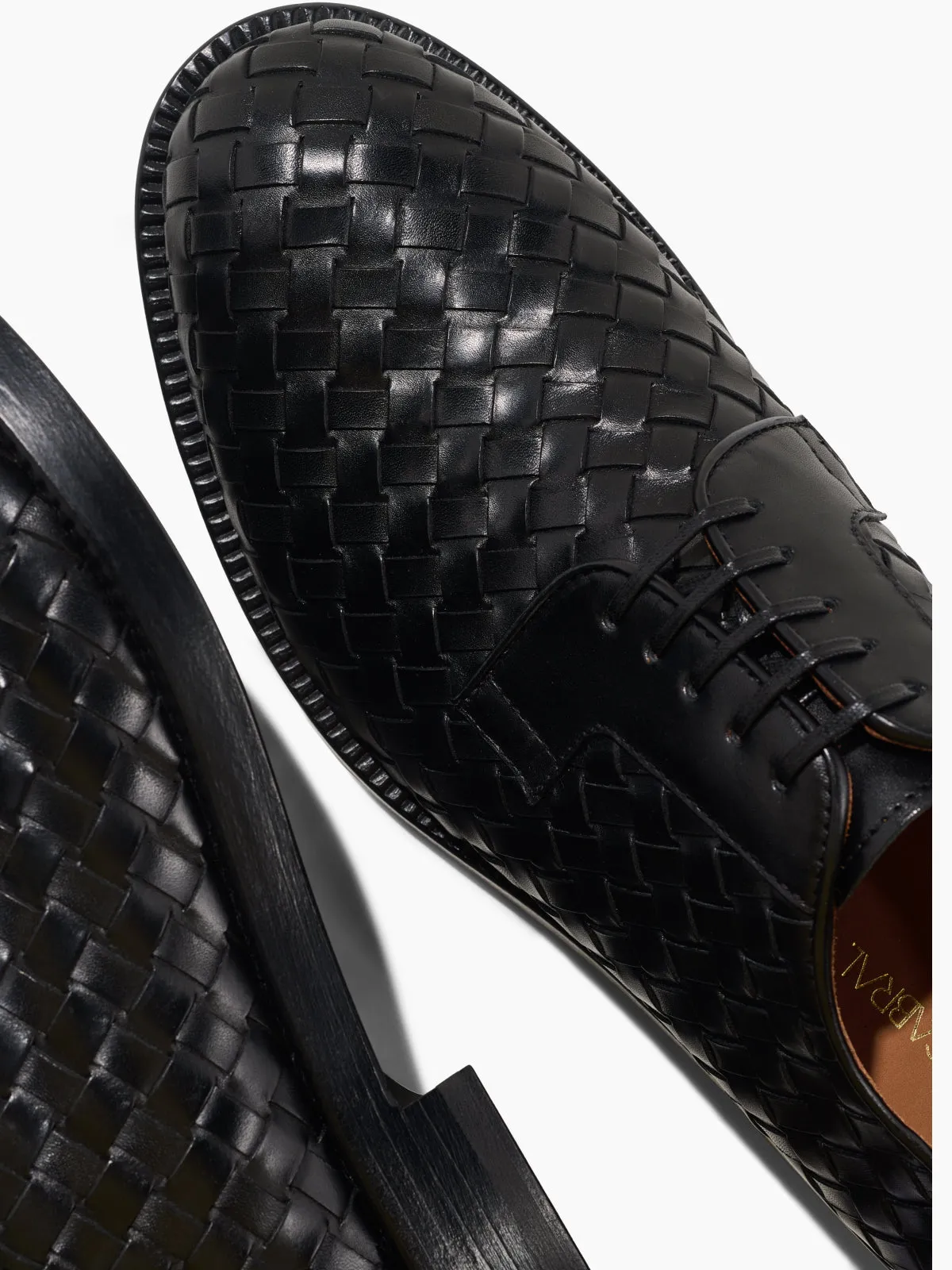 GABU Woven Lace-up Derby