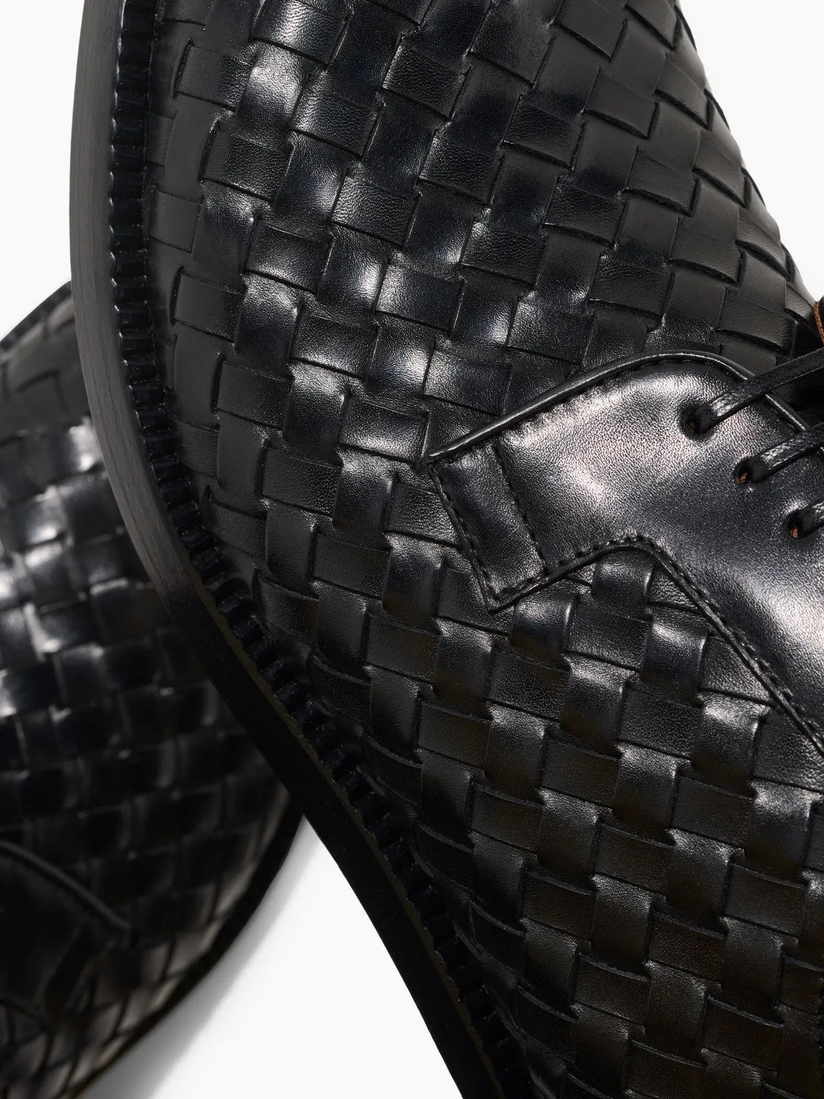 GABU Woven Lace-up Derby