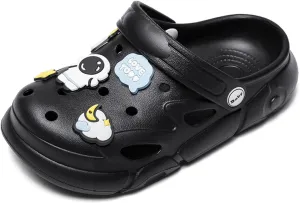 Garden Shoes Summer Boys Unisex Pattern Children's Shoes Lining Clog Children's Slides Sandal