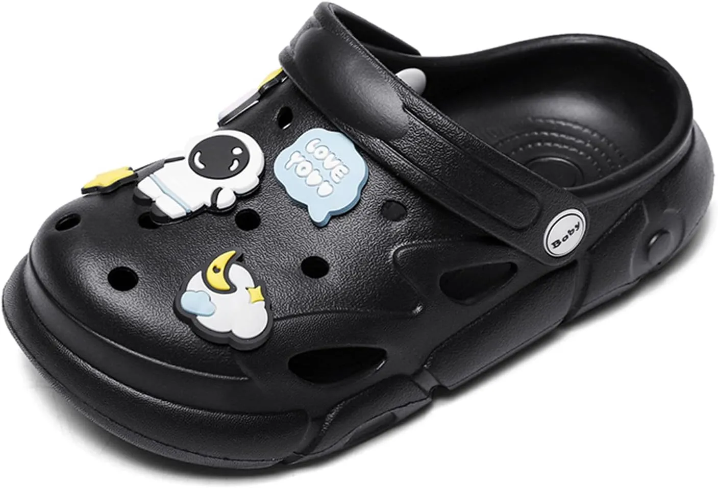Garden Shoes Summer Boys Unisex Pattern Children's Shoes Lining Clog Children's Slides Sandal