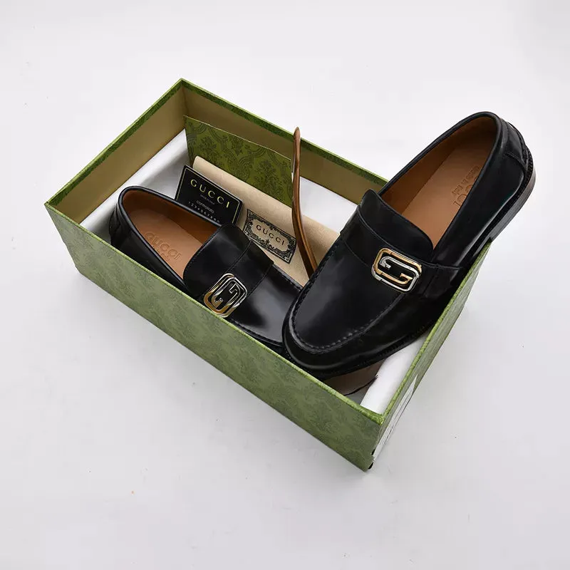 GG BUCKLE LOAFER - BLACK
