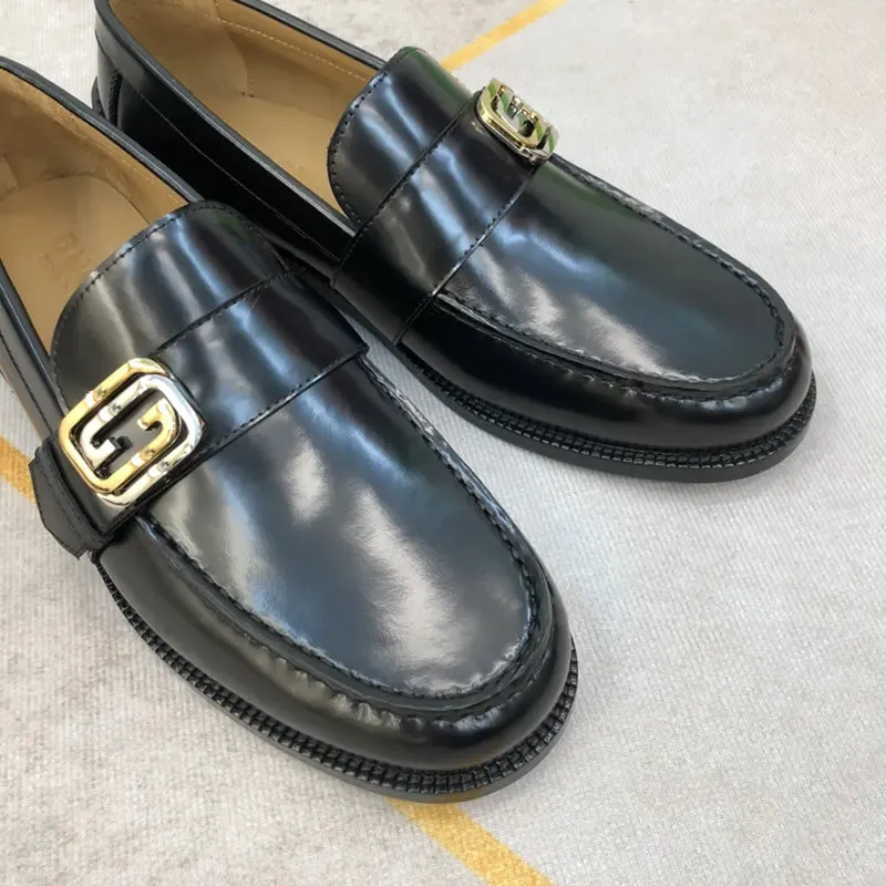 GG BUCKLE LOAFER - BLACK