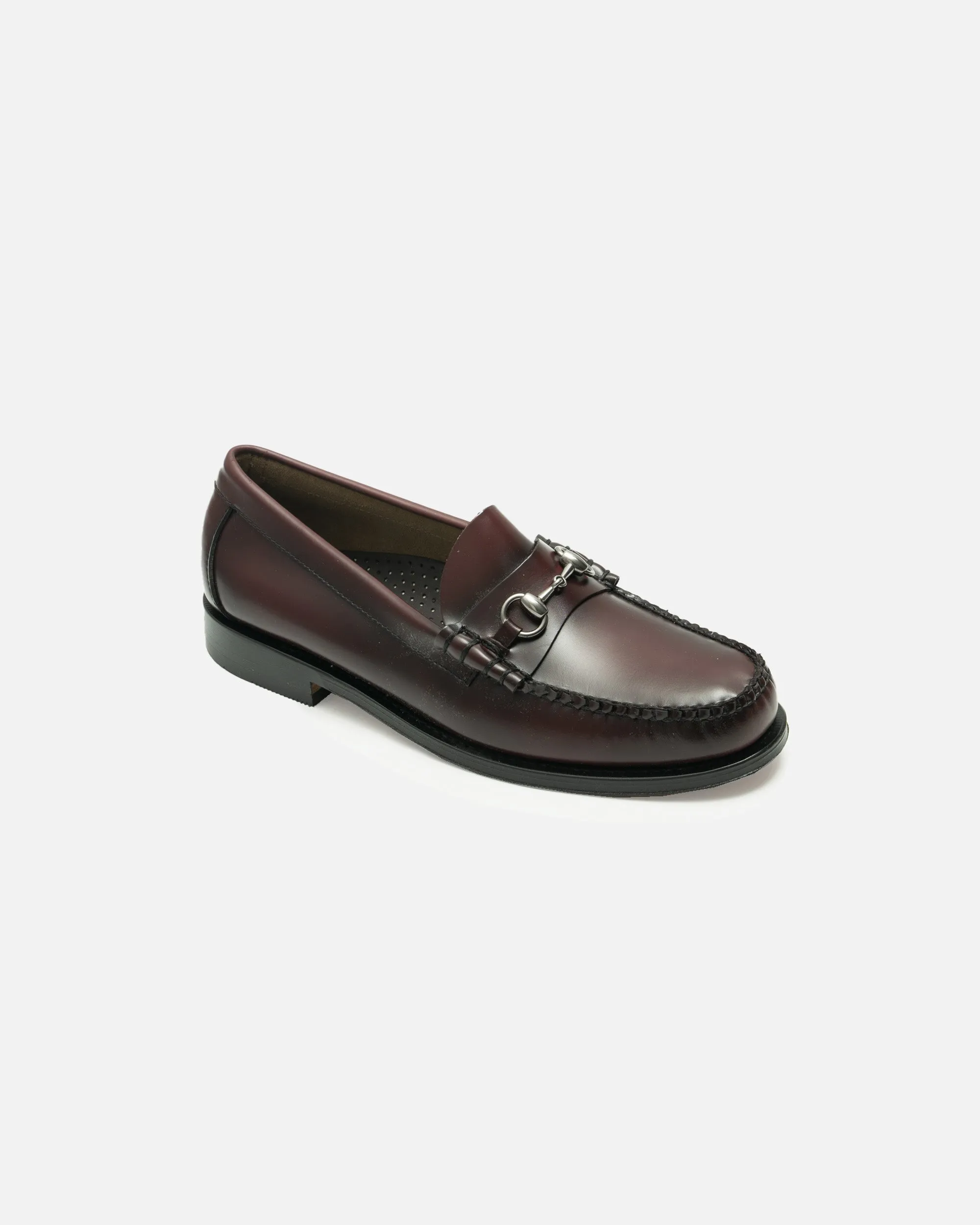 G.H. Bass WEEJUN HERITAGE Lincoln Moc Horsebit Loafer Wine Leather