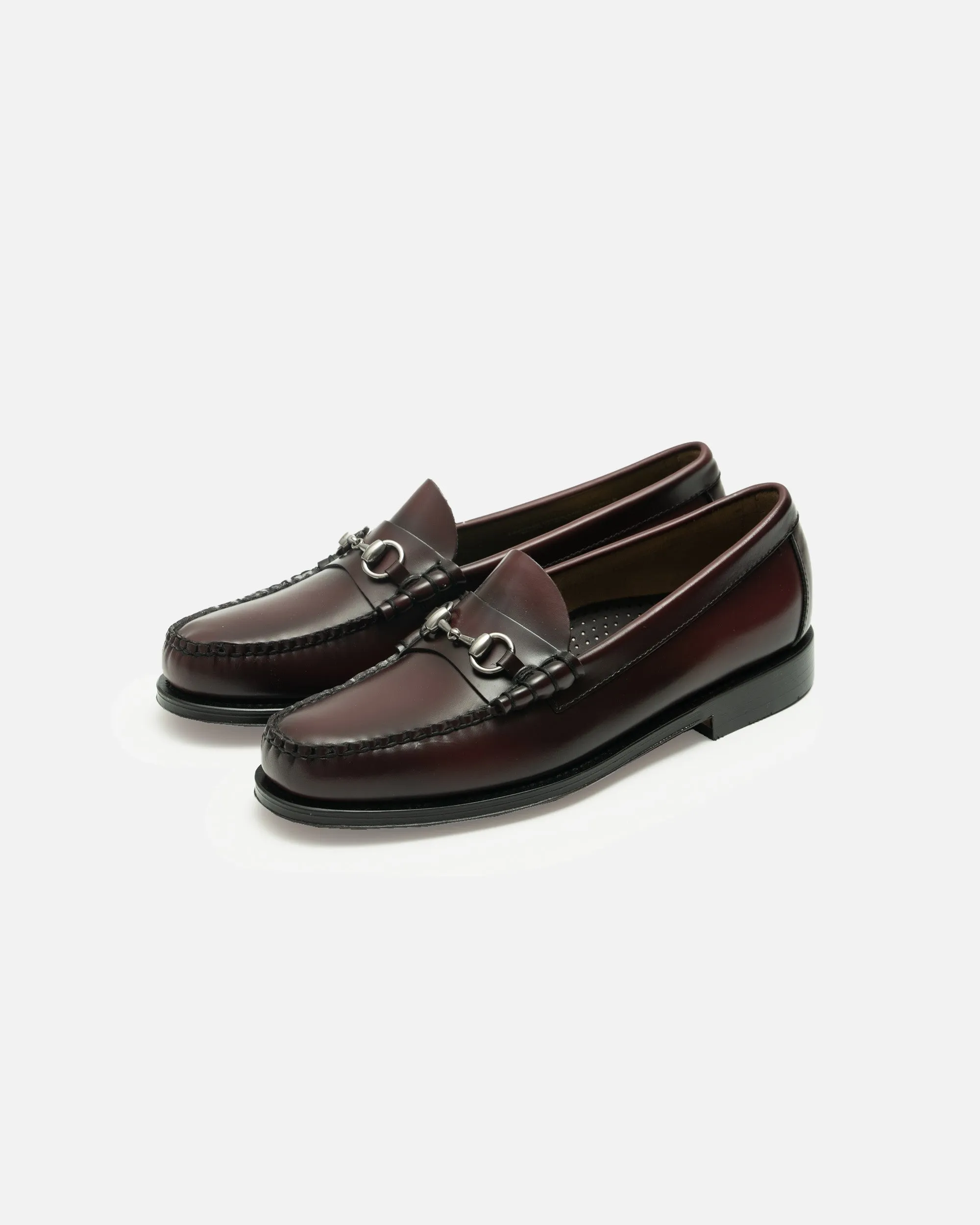 G.H. Bass WEEJUN HERITAGE Lincoln Moc Horsebit Loafer Wine Leather