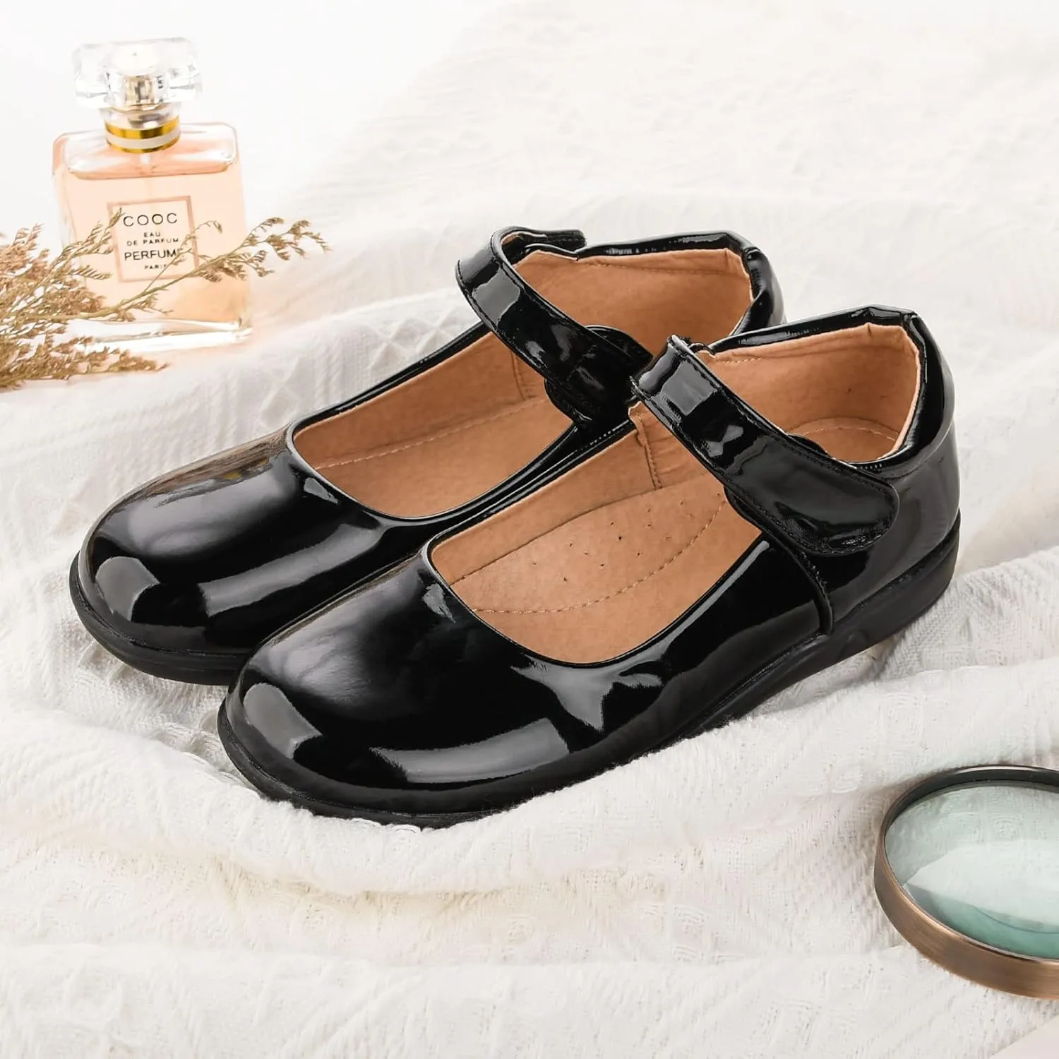 Girls School Uniform Shoes Mary Janes Party Show Dress Flat