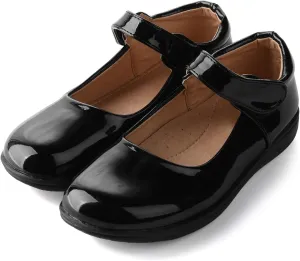 Girls School Uniform Shoes Mary Janes Party Show Dress Flat