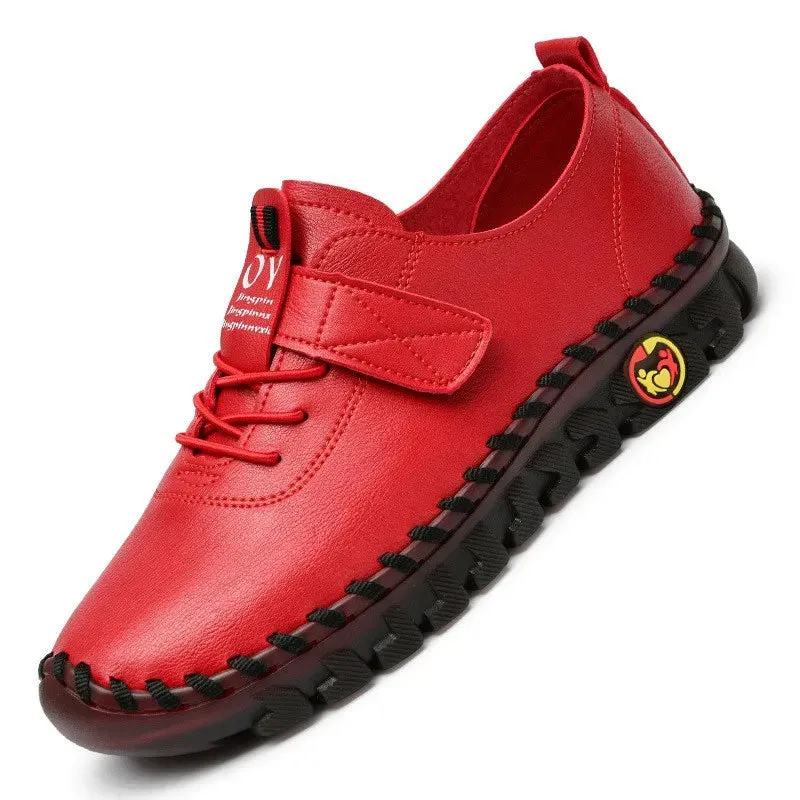 Gisela™ microfiber leather flats