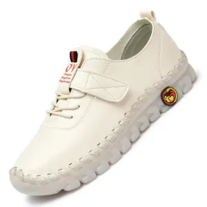 Gisela™ microfiber leather flats