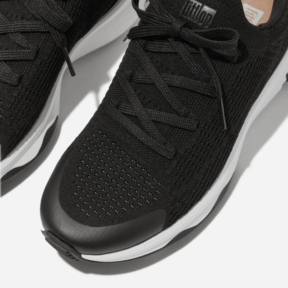 Giày Sneaker Nữ Fitflop Vitamin Ffx Knit Sports - Đen