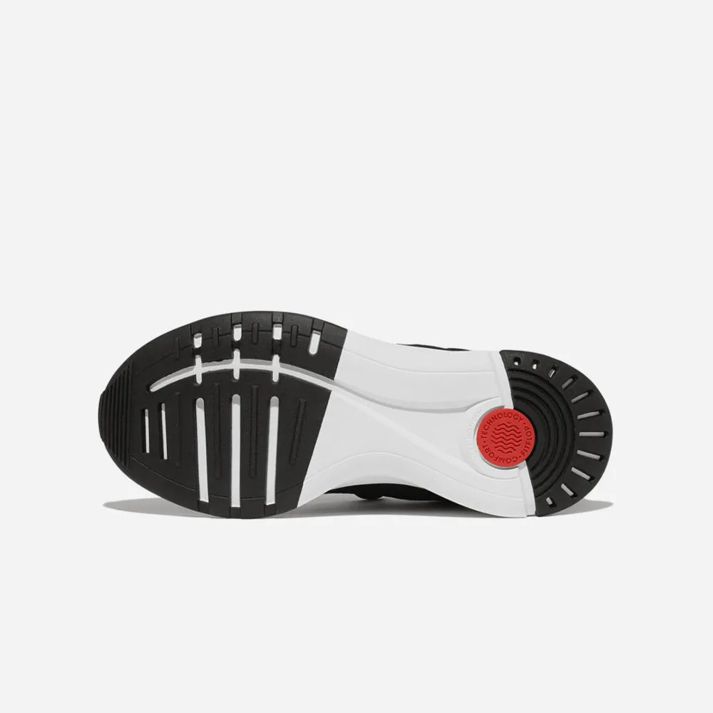 Giày Sneaker Nữ Fitflop Vitamin Ffx Knit Sports - Đen