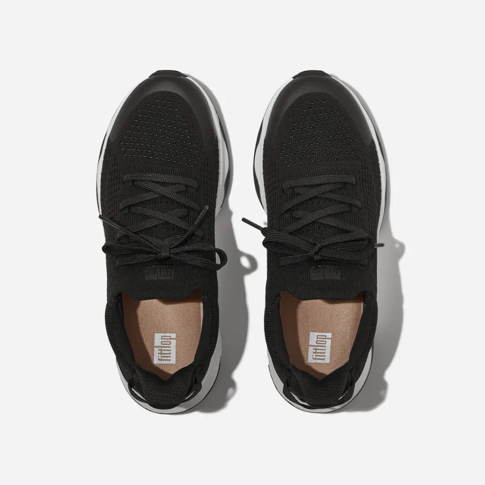Giày Sneaker Nữ Fitflop Vitamin Ffx Knit Sports - Đen