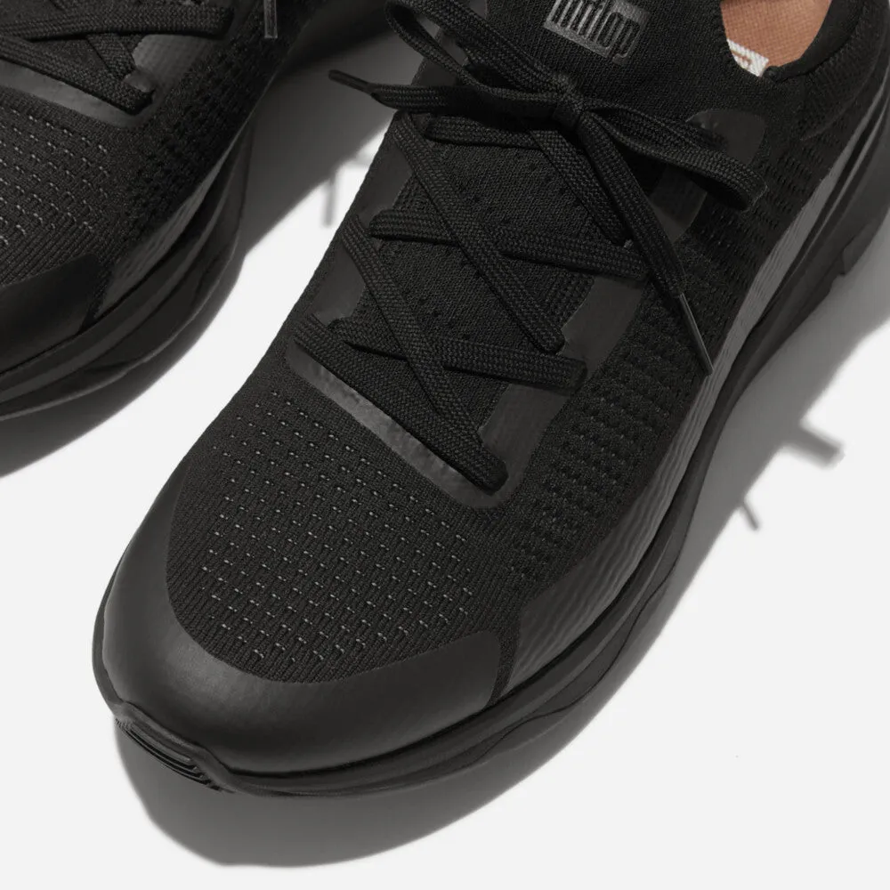 Giày Sneaker Nam Fitflop Vitamin Ffx Knit Sports - Đen