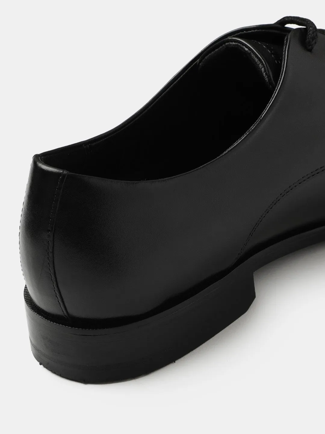 Gordon And Bros Black Men Derby Lace Up Shoes