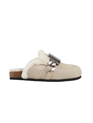 Gourmet Chain Loafer Mules