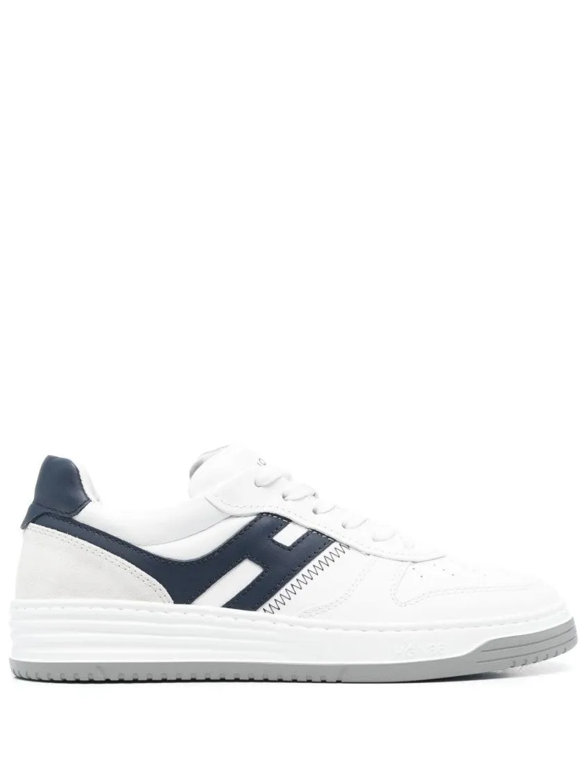 H630 Calf Leather And Suede Sneakers
