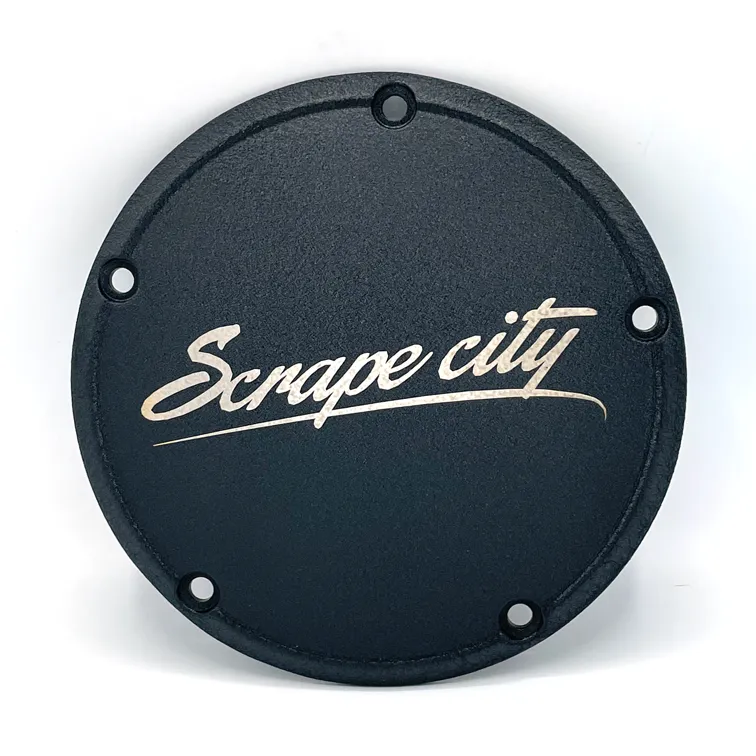 HARLEY DERBY COVER - TEXTURED BLACK