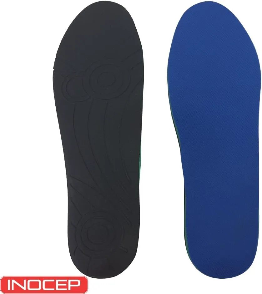 Heat Formable Orthotic Insoles, Full - Rigid Custom Arch Support Insert - Size H