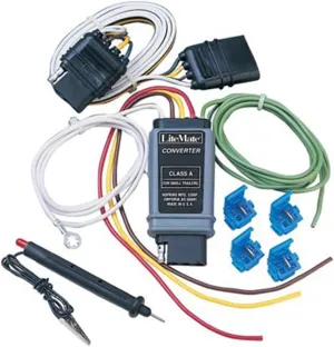 Hopkins 46155 Taillight Converter 4 Flat Universal Kit (Independent Bulb Turn Signals)