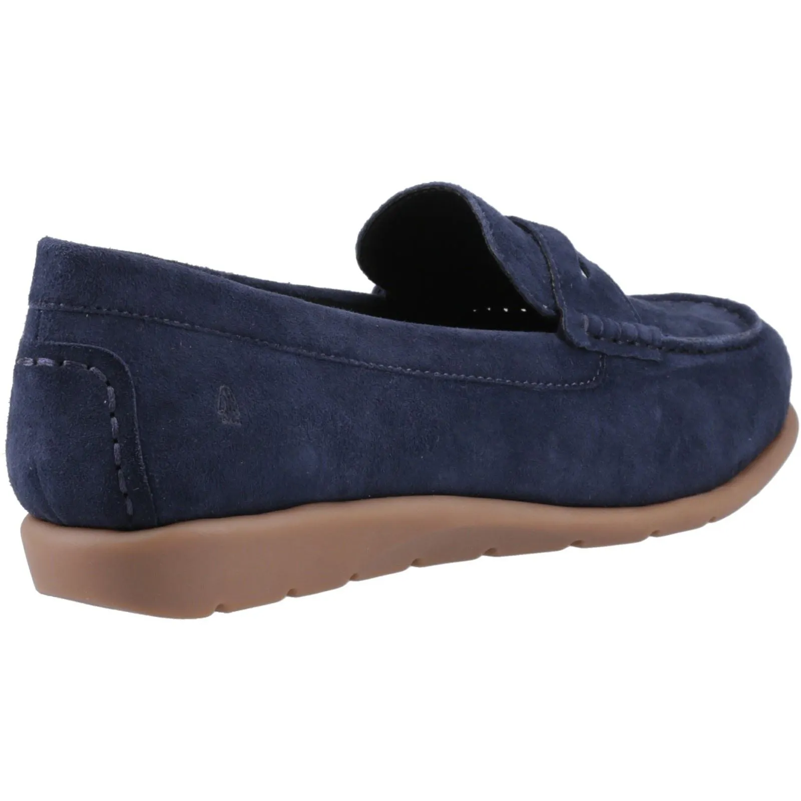 Hush Puppies Shelby Suede Suede Women's Navy Loafers