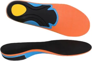 Insole Arch Support Insole Insole for Men Soul Insole Cushion Shock Absorbing Plantar Fasciitis Insole Breathable and Sweat-Absorbing Insole for Flat Feet for Sports Basketball (9.5-10.5W/8.5-9.5M)