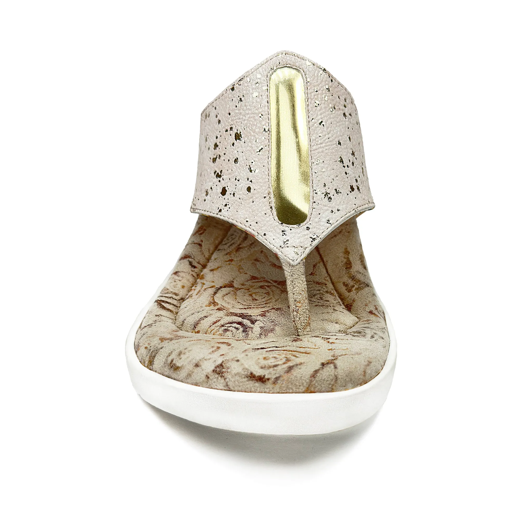 Iris 3 - Flower Print flips to Cream