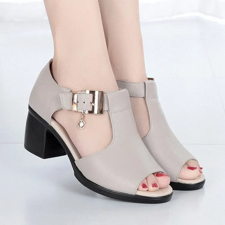 JOSEPHINE - ORTHOPAEDIC HEELED SANDALS
