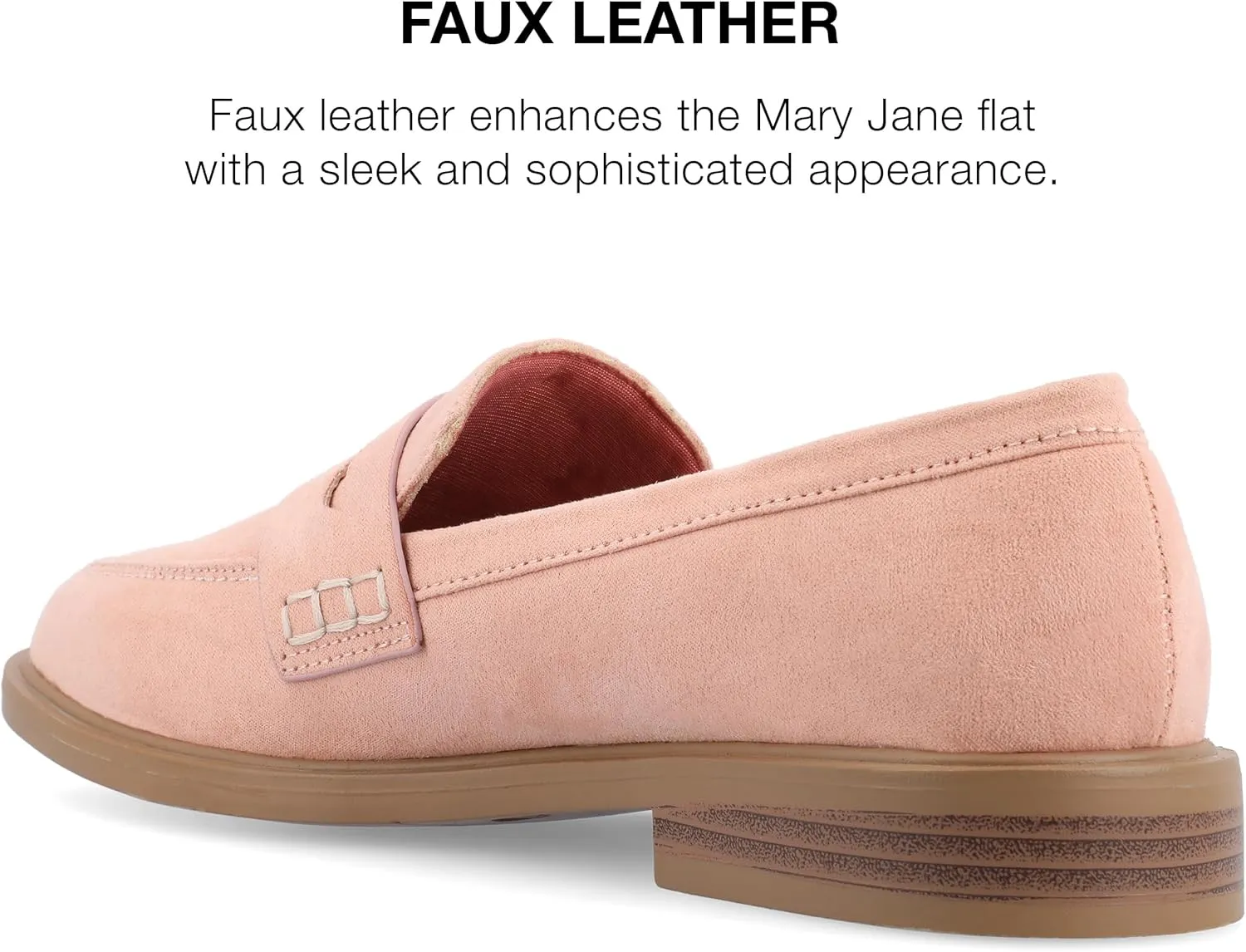 Journee Collection Womens Padded Insole Loafers